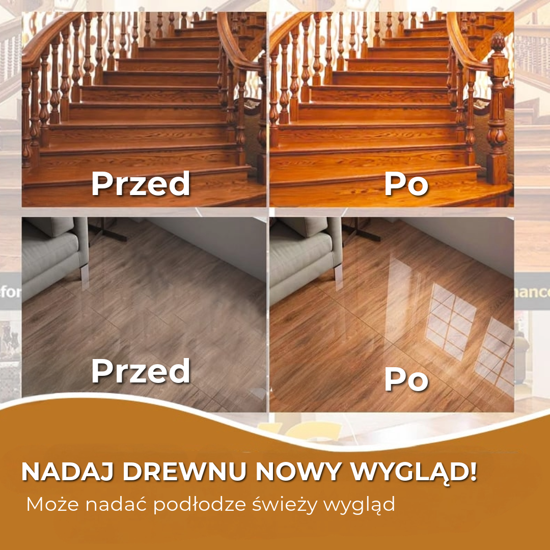 Wosk pszczeli do renowacji drewna