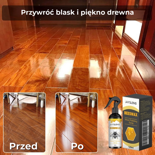 Wosk pszczeli do renowacji drewna