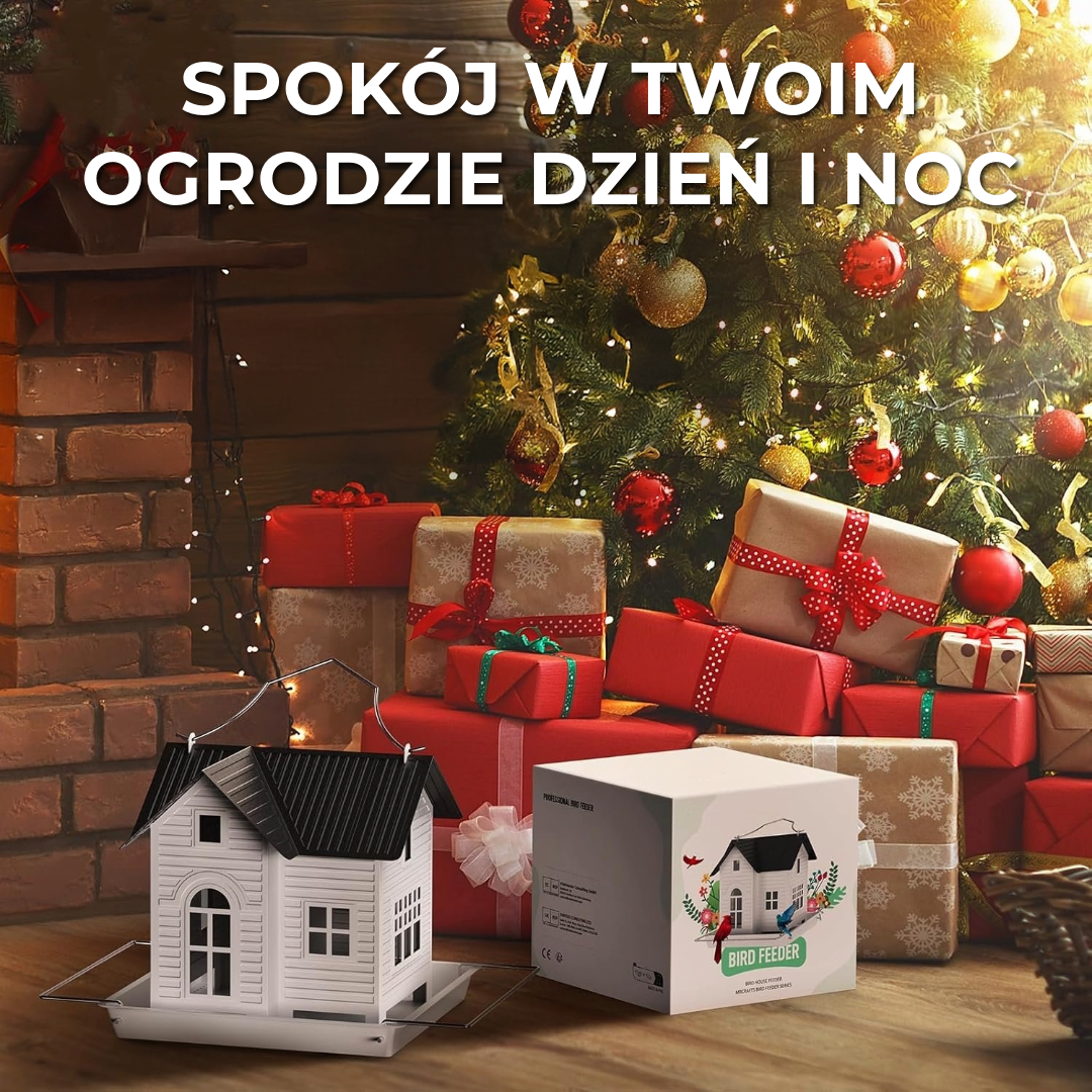 Domek dla Ptaków na Energię Słoneczną