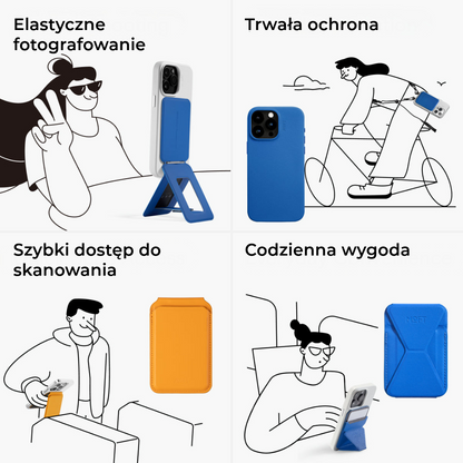 Portfel Apple + Statyw | MagSafe